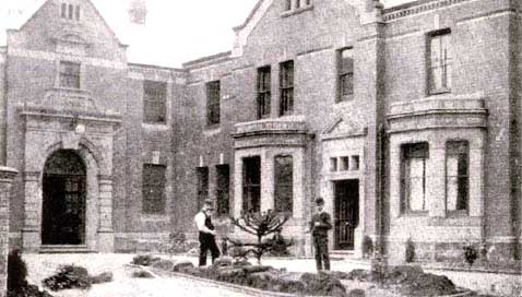 The workhouse entrance, 1900s