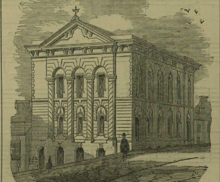The building opened as a Congregational Chapel in 1859